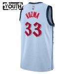 Washington Wizards Trikot Kyle Kuzma Nike 2024-25 City Edition Blau Swingman - Kinder
